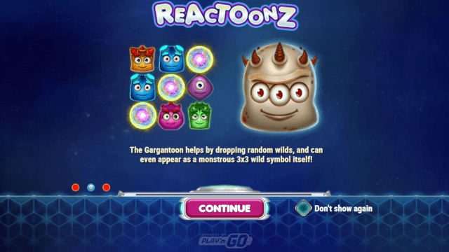 Reactoonz pelikone